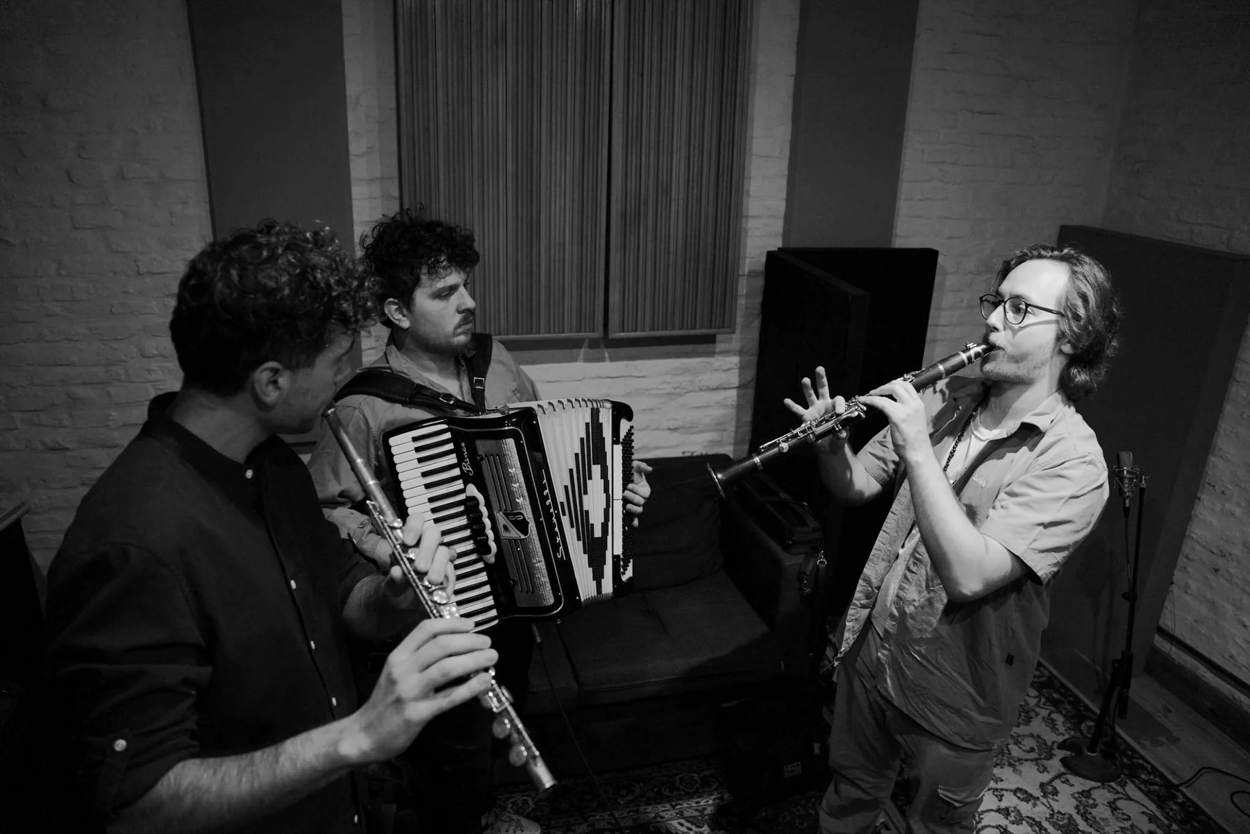 Ensaio do Klezmer Três Rios com Julian Brenelle